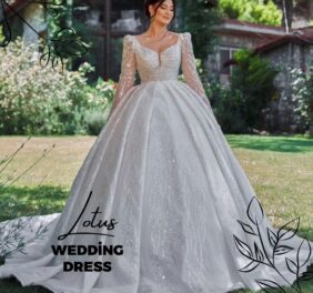 Lotus Wedding Dress